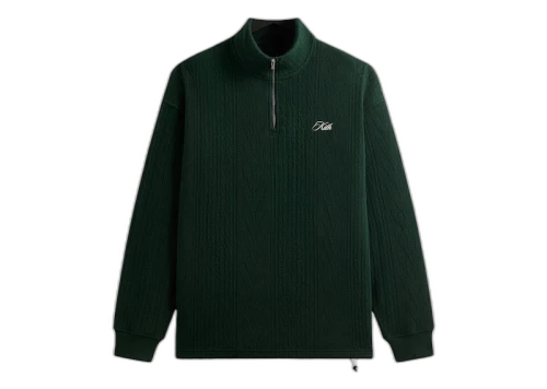 Kith Cable Fleece Quarter Zip Stadium