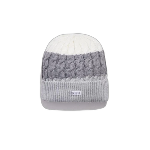 Kith Cable Knit Beanie White/Multi