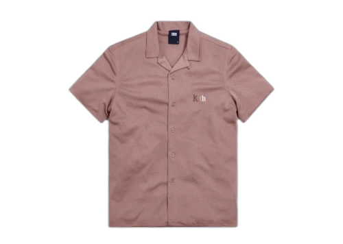Kith Camp Collar Double Mesh Shirt Antler