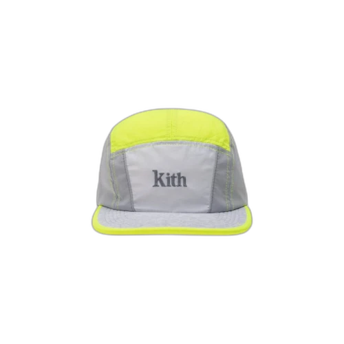 Kith Camper Panel Cap White/Citron