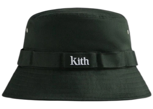 Kith Canvas Serif Bucket Hat Stadium