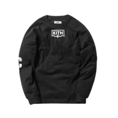 Kith Carbone LS Tee Black