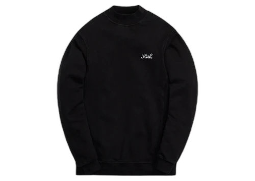 Kith Carlisle Mockneck Sweatshirt Black