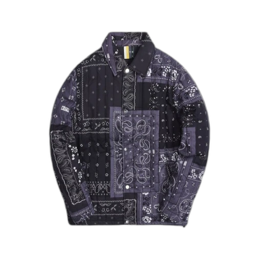 Kith Carmine Coaches Jacket Black