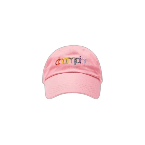 Kith Champion Double Logo Hat Pink