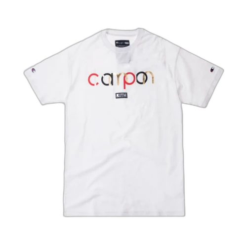 Kith Champion Double Logo Tee White