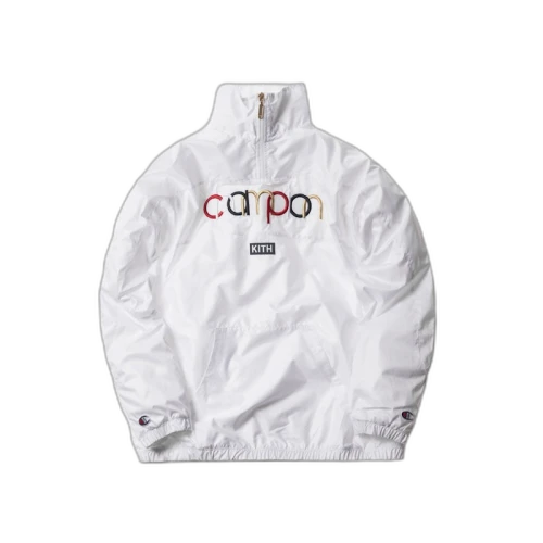 Kith Champion Quarter-Zip White