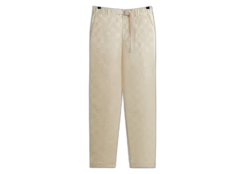 Kith Checkered Satin Davon Pant Sandrift