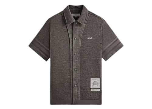 Kith Chenille Woodpoint Shirt Somber
