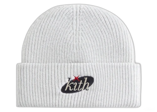 Kith Chunky Cotton Mia Beanie Light Heather Grey