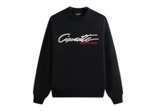 Kith Cigarette Racing Lewis Crewneck Sweater Black