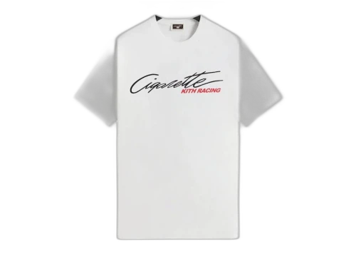 Kith Cigarette Racing Vintage Tee White