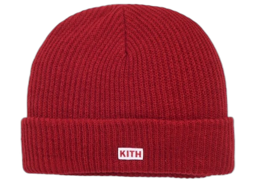 Kith Classic Beanie Scarlet