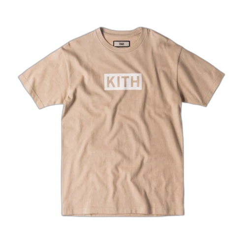 Kith Classic Logo Tee Sand