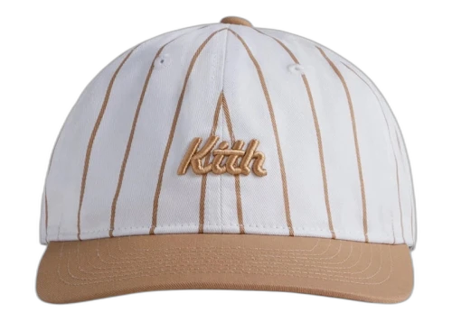 Kith Classic Script Pinstripe Hat Tuscan