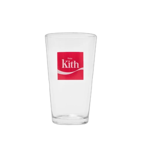 Kith Coca Cola Pint Glass Clear