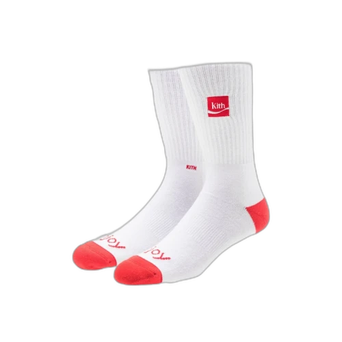 Kith Coca Cola x Stance Crew Sock White