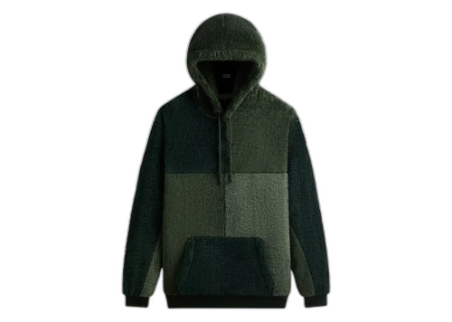Kith Color-Blocked Plush Hoodie Stadium