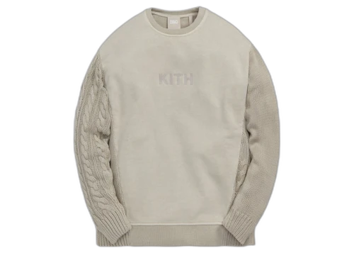 Kith Combo Knit Crewneck Pyramid