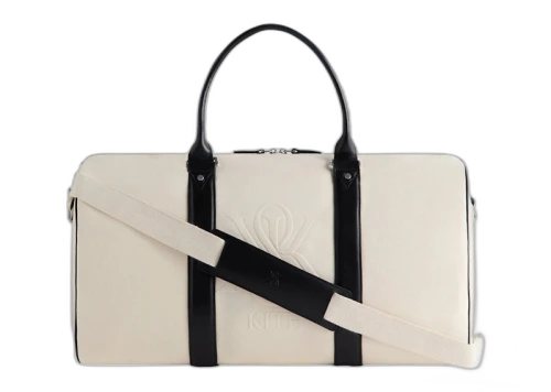 Kith Crest Canvas Duffle Bag Sandrift