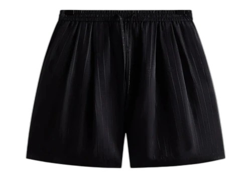Kith Crest Logo Kylan Pull On Short Black