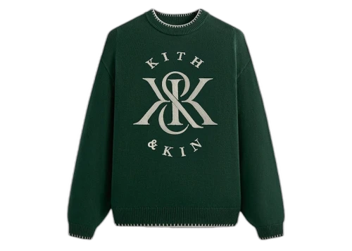 Kith Crest Stitched Lewis Sweater Stadium