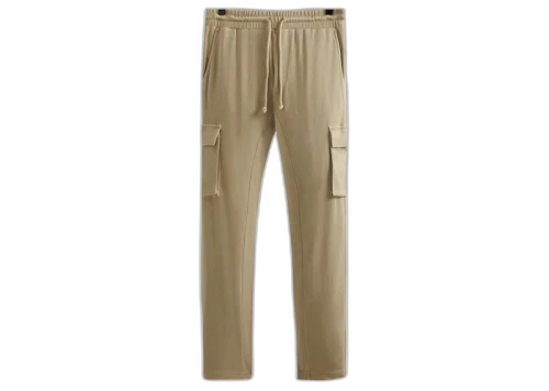 Kith Crystal Wash Interlock Cargo Bleecker Sweatpant Canvas