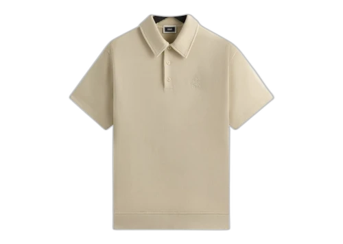 Kith Crystal Wash Interlock Graham Polo Durum