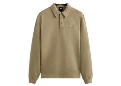 Kith Crystal Wash Interlock Harmon Pullover Rugby Canvas