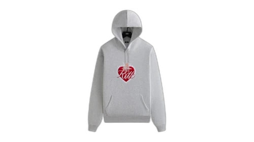 Kith Cupid V Williams III Hoodie Light Heather Grey