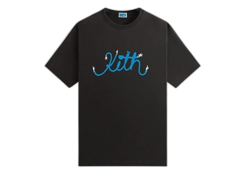 Kith Disney Donald Duck Arms Vintage Tee Black
