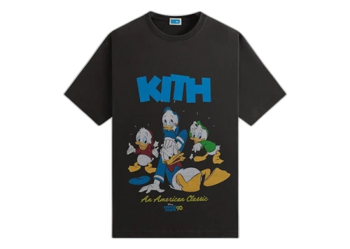 Kith Disney Donald Duck Classic Vintage Tee Black