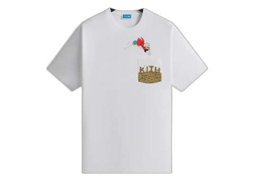 Kith Disney Donald Duck Scrooge Coins Tee White