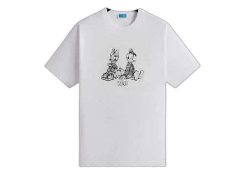 Kith Disney Donald Duck Sketch Vintage Tee White
