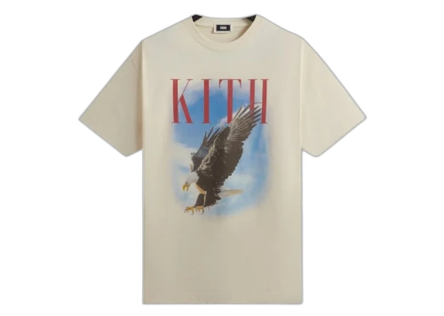 Kith Eagle Vintage Tee Sandrift