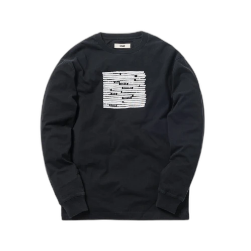 Kith Edits L/S Tee Black