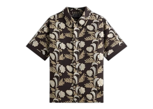 Kith Embroidered Floral Woodpoint Shirt Kindling