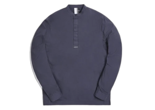 Kith Essex Henley Popover Navy