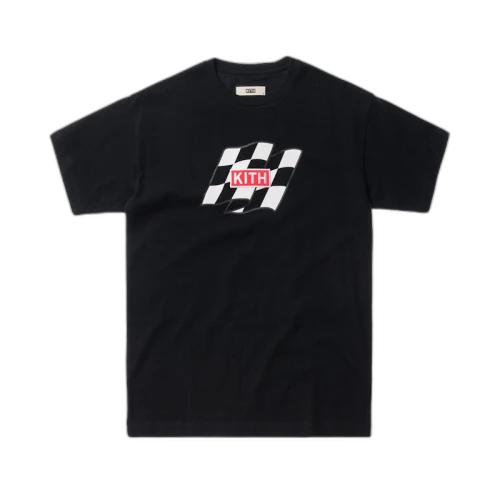 Kith Flag Wave Tee Black