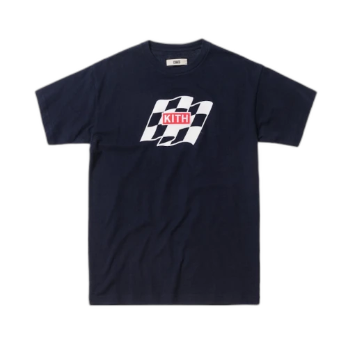Kith Flag Wave Tee Navy