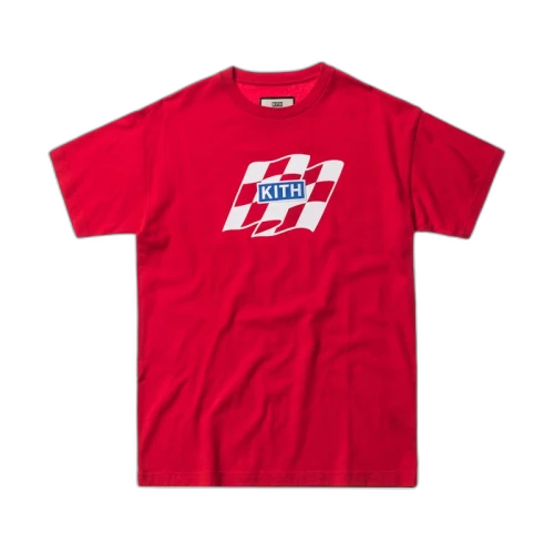 Kith Flag Wave Tee Red