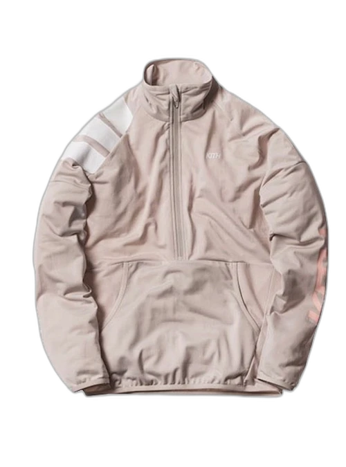 Kith Flamingos Quarter Zip Jacket Pink