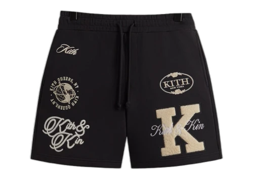 Kith Fleece Curtis Short Black