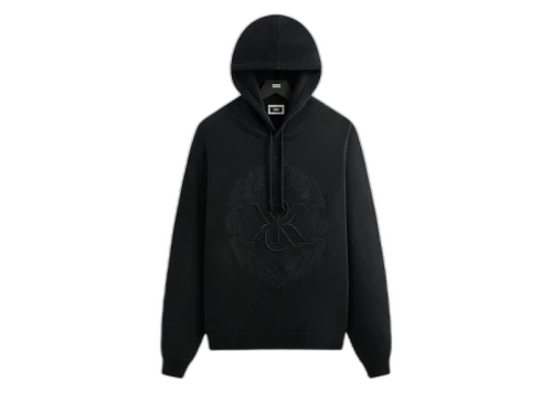 Kith Floral Lace Nelson Hoodie Black