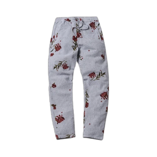Kith Floral Seersucker Stryker Pant Navy