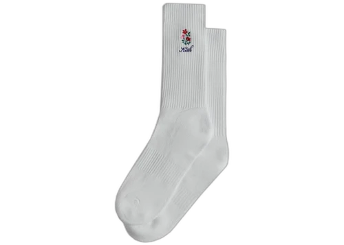Kith Floral Socks (SS22) White