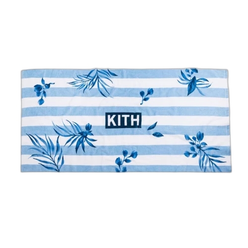 Kith Floral Stripe Beach Towel Floral/Multi