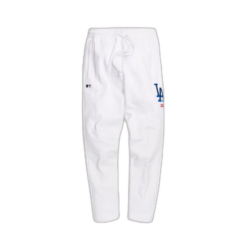 Kith For Major League Baseball Los Angeles Dodgers Logo Sweatpant White