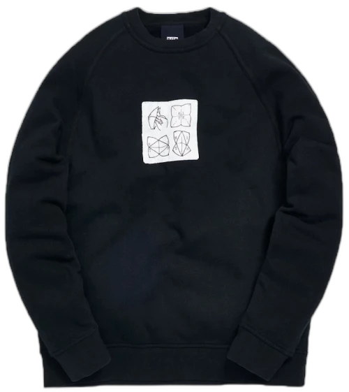 Kith Fortune Teller Crewneck Black
