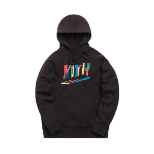 Kith Fractured Hoodie Espresso